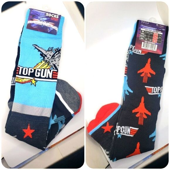 Top Gun Aviator long crew socks - Picture 1 of 8